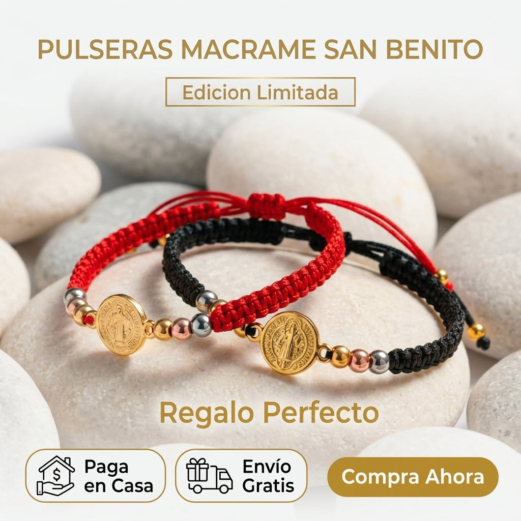 Pulseras de Proteccion San Benito
