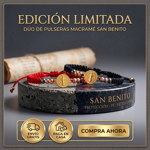 Pulseras de Proteccion San Benito