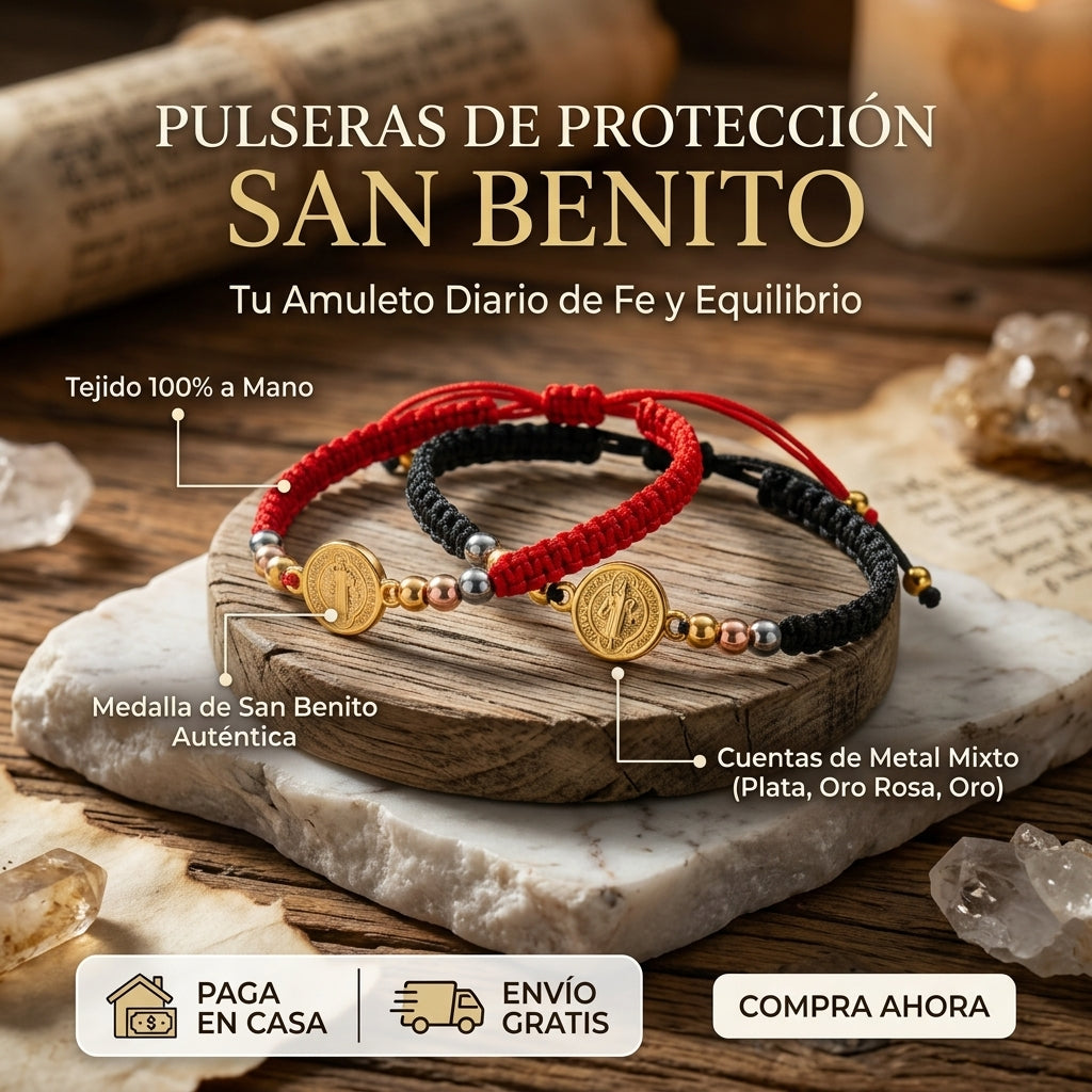 Pulseras de Proteccion San Benito